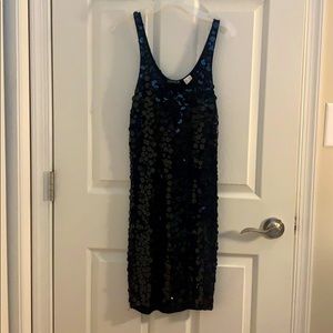 Sparkle cocktail dress in black